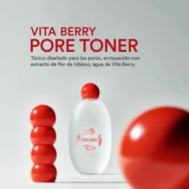 Tocobo Vita Berry Pore Toner Para Refinar Apariencia De Poro Momento de aplicación Día/Noche Todo tipo de piel
