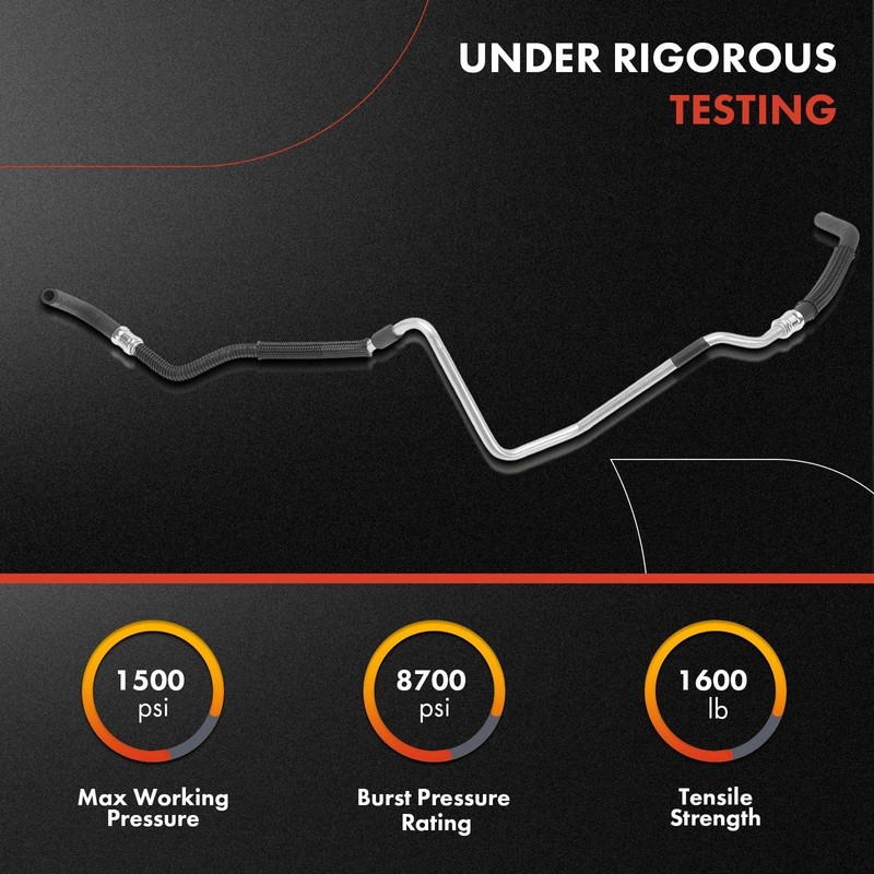 A-Premium Power Steering Return Hose Line Assembly Compatible with Ram