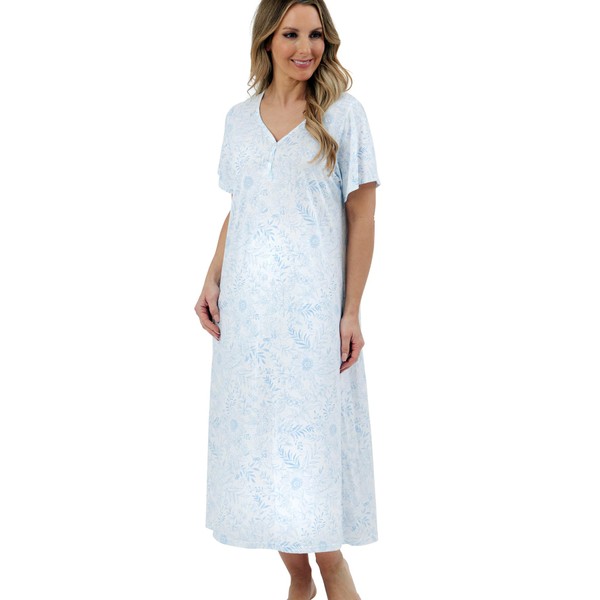 Marlon Womens Linzi Long Plus Size Soft Poly Cotton Knitted