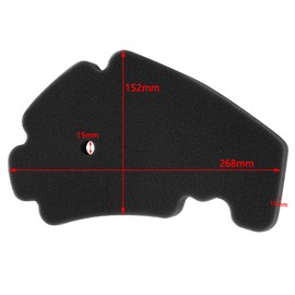 Road Passion Air Filter replacement for APRILIA SCARABEO 250 LIGHT 2003-2010/ APRILIA SPORTCITY 250 2006-2009/ APRILIA SPORTCITY 250 CUBE 2006-2012