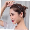Vaguelly 4pcs Retro Slip Hair Hoops for Women Comfortable Headbands