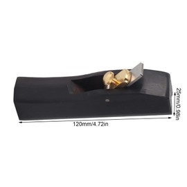 Hand Planer, Wood Planer with Ebony Handles for Processing Wood Chamfer Planer