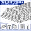Tondiamo 50 Pcs Drywall Bits 1/8 Inch Cutting Bits M2