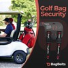 BagBelts Golf Bag Cart Straps, Golf Cart Belt Attachment, Holds
