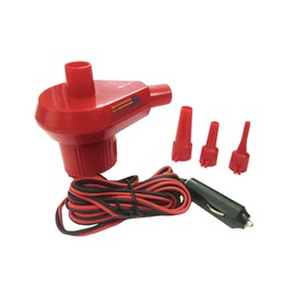 EZ Travel Collection 12 Volt Automatic Raft Pump Inflator Pump (Inlet Air Filling Sizing Rings Included)