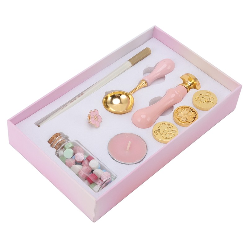 Seal Stamp Kit Replaceable Stamp Patterns Wax Seal Stamp Kit