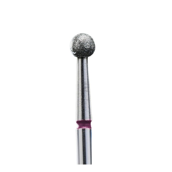 STALEKS Pro Diamond Nail Drill Ball 3.5mm Red