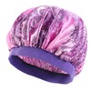 TOVINANNA 3sets Comfortable Sleep Cap with Wide Brim Night Sleeping