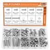 HELIFOUNER 146 Pieces M6 x 10mm /12mm /16mm /20mm /25mm