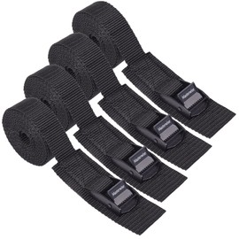 Masterwise Lashing Strap with Cam Buckles, Cinch Strap with Adjustable Buckle Tie Down Straps for Securing (9' x 1")