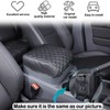 Hudiriy Center Console Protector Pad Automobile Armrest Box Cover Compatible