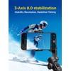 AOCHUAN Gimbal Stabilizer for Smartphone, iPhone Gimbal w/Focus Wheel Face/Object