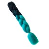 Extensions Braid 2 Piece Set Braid Braid (Black x Turquoise)