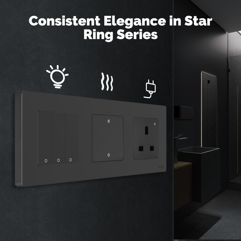 MOES ZigBee 20A Water Heater Smart Switch, Timer Control, Tuya