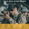 Yzpacc Tactical High Cut Helmet Chin Strap Adjustable Dial 4