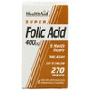 HealthAid Folic Acid 400ug (9 Month Supply) Tablets 270's