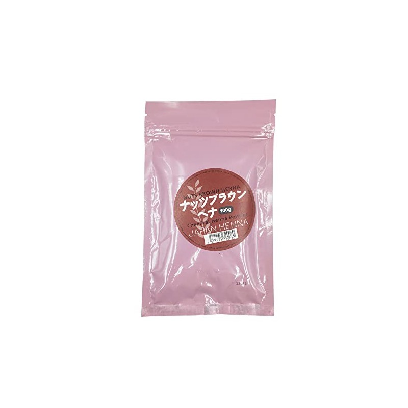 ジャパンヘナ ナッツブラウン 100g