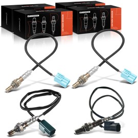 A-Premium O2 Oxygen Sensor Compatible with Nissan Sentra 2001 1.8L, Upstream and Downstream, 4-PC Set, Replace# 226904J903, 226904M815