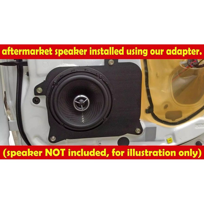 MJM SPEAKER ADAPTERS 1998-2005 GS300/GS400 Rear Door Speaker Adapter Spacer