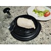 Chicken Shredder Tool Twist with non slip pad, brush &