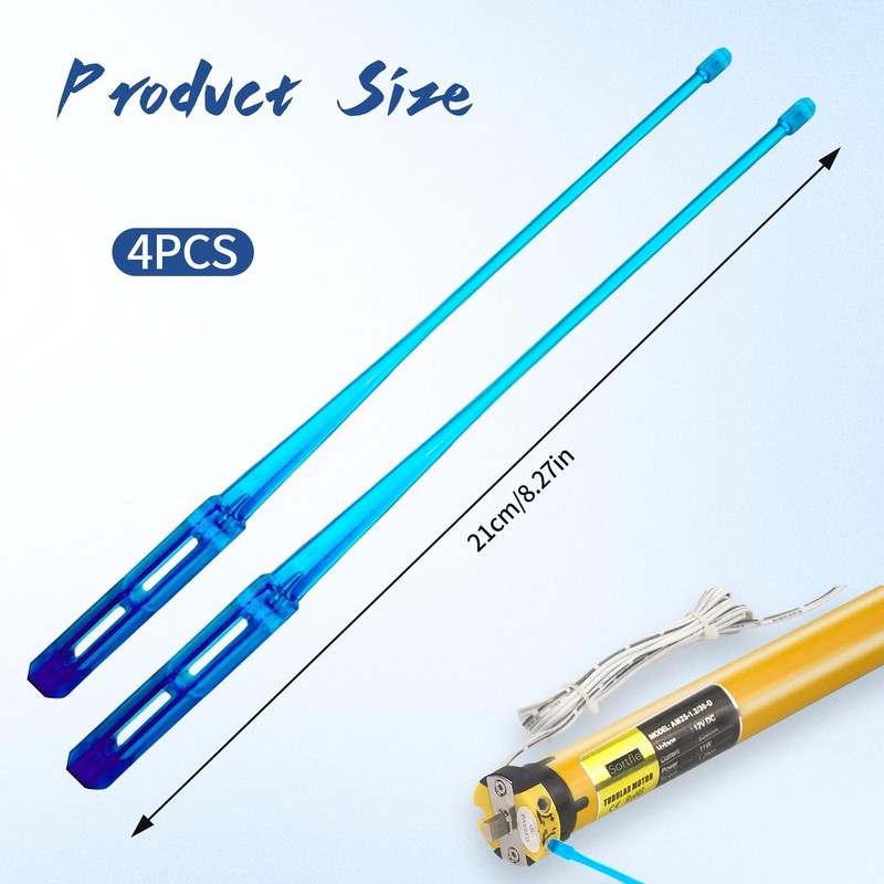 Set of 4 roller shutter adjustment pin adjustment tool for