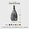 RONDE Men's Crossbody Bag, Shoulder Bag, Single Shoulder Bag, Waist