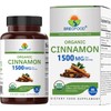 Brieofood Brieofood Organic Cinnamon 1500mg, 45 Servings, Vegetarian, Gluten Free,