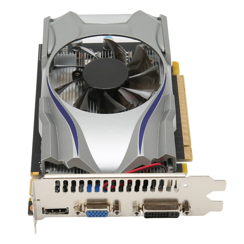 Gaming Graphics Card 1GB 128Bit GDDR5 PCI Express 2.0 3200MHZ