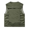 Men's & Youth Outdoor Fishing Vest,Army Green Work Safari Travel