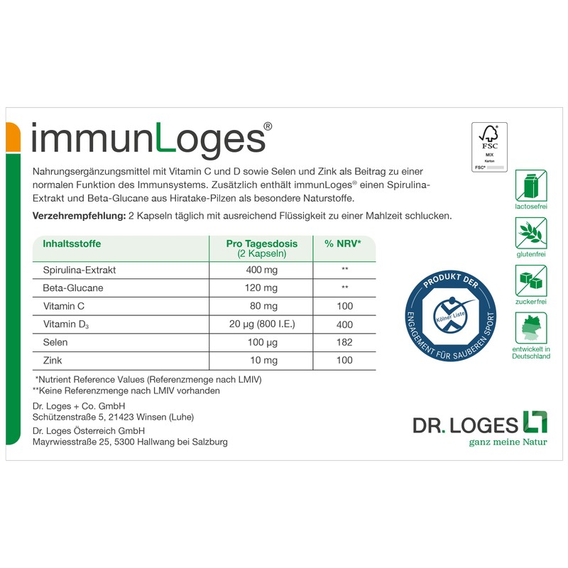 ImmunLoges, 60 pcs capsules