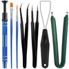 Minatee 9 Pieces Keyboard Lube Switch Puller Kit Ic Extractor