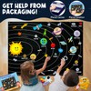 Solar System for Kids 3-5 5-7 with 63pcs Felt Board