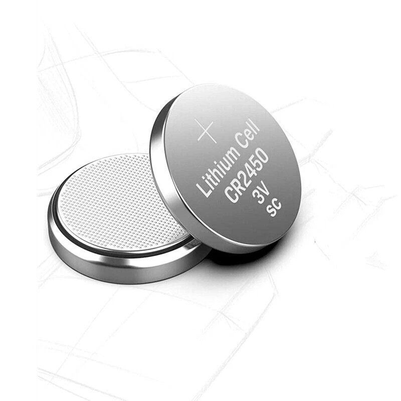 Unbranded 5 Pack CR2450 Lithium Battery Long-Lasting & High Capacity