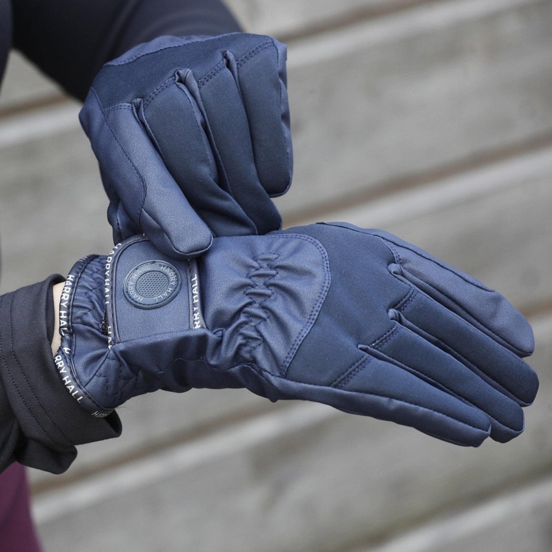 Harry Hall Fully Waterproof Horse Riding Gloves for Women &