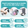 PoYang 2 Pack Kitchen Sink Splash Guard: Short Sink Faucet