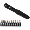 Rolson 28909 11 pc Offset Ratchet Screwdriver Set