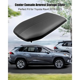 WUMZIJ Center Console Cover Fit for Toyota Rav4 2019-2023 Replace 58920-42010-C0, Armrest Arm Rest Storage Lid Cover