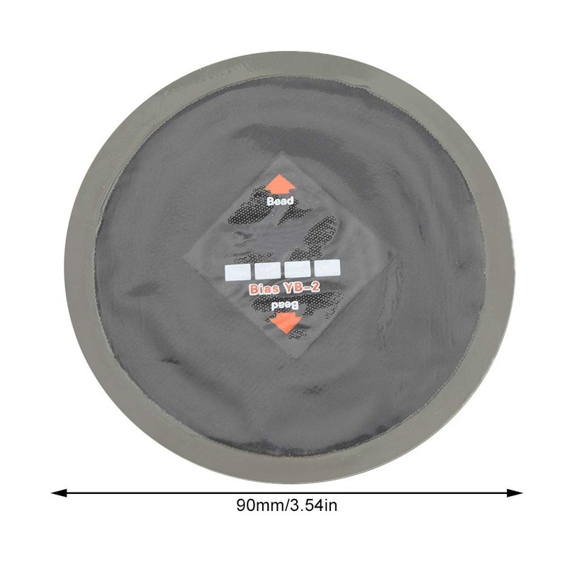 universal tire and tube patches-Acouto Universal 10Pcs 90mm Car Tyre