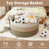 125L Extra Large Blanket Basket, 25" x 16", Jumbo Laundry