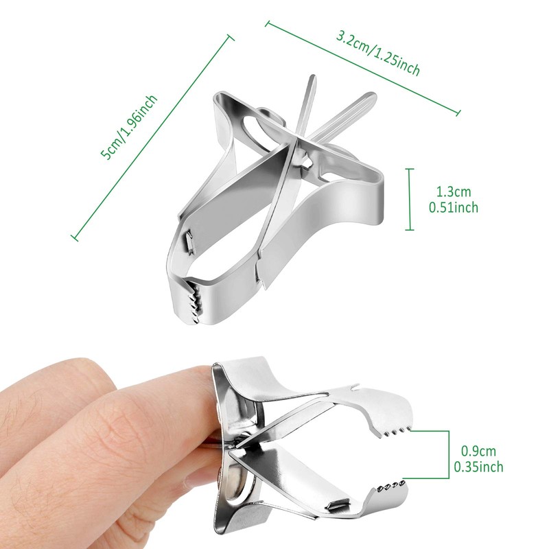 Parrots Fruit Vegetable Feeder Clip 5 Pieces Bird Feeder Device