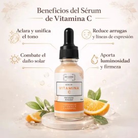 Serum Vitamina C Vitamina E Todo Tipo De Piel Nutre Piel Momento De Aplicación Día/noche