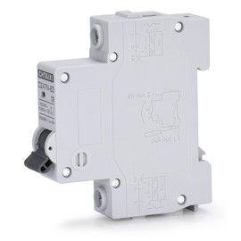 Chtaixi AC Miniature Circuit Breaker, 20 Amp 120V/240V 1 Pole DIN Rail Mount Circuit Breaker, Thermal Magnetic Trip, Solar AC Disconnect Switch MCB C20