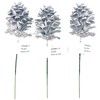 Pine Cone Pick Ornaments for Christmas Tree, Centerpiece, Garland, Holiday