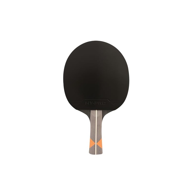 Hy-Pro Table Tennis Bat - Carbon Fibre Core, Durable 7-Ply