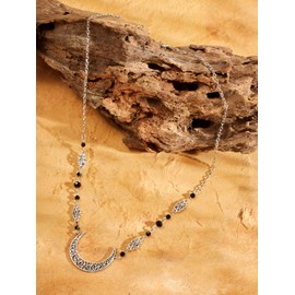 HAQUIL Viking Crescent Moon Head Chain Hair Accessories Fashion Headbands for Women