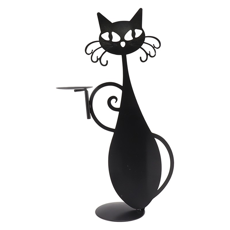 Home Decor Candlestick Durable Cat Candle Holder Decorative Candlestick Holder