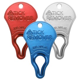 Tick Remover Tool Portable, Tick Removal for Pet and Humans, Safe and Reliable, Pain-Free, Essential Tools for Outdoor Activities- 3 pcs