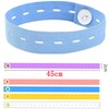 YQQKIRA520 100-Pack Storage Elastic Bands with Buckle: Clothing Storage Solution