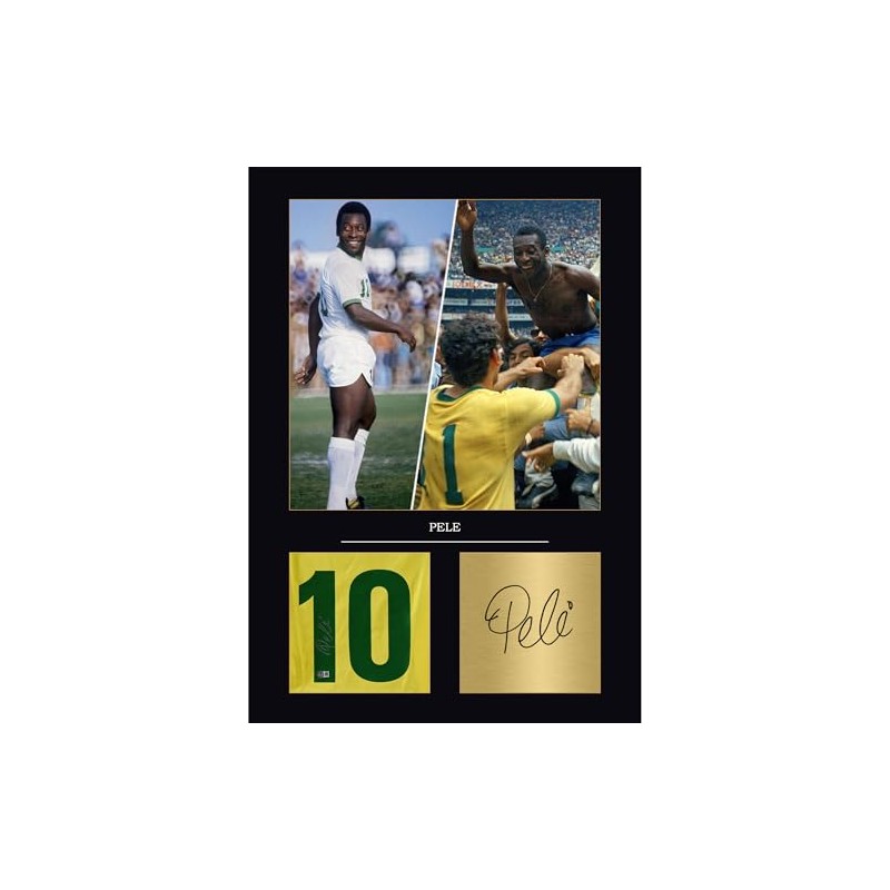 Pele Gift Signed A4 Print Display Unframed Pele Gifts For