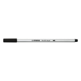 STABILO Pen 68 Brush Marker, Black
